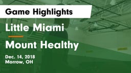 Little Miami  vs Mount Healthy  Game Highlights - Dec. 14, 2018