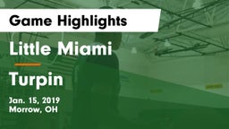 Little Miami  vs Turpin  Game Highlights - Jan. 15, 2019