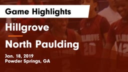 Hillgrove  vs North Paulding  Game Highlights - Jan. 18, 2019