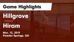 Hillgrove  vs Hiram  Game Highlights - Nov. 12, 2019