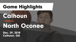 Calhoun  vs North Oconee  Game Highlights - Dec. 29, 2018
