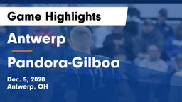 Antwerp  vs Pandora-Gilboa  Game Highlights - Dec. 5, 2020