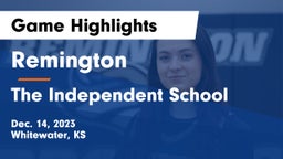 Remington  vs The Independent School Game Highlights - Dec. 14, 2023