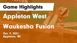 Appleton West  vs Waukesha Fusion Game Highlights - Oct. 9, 2021