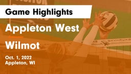 Appleton West  vs Wilmot  Game Highlights - Oct. 1, 2022