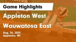 Appleton West  vs Wauwatosa East  Game Highlights - Aug. 26, 2023