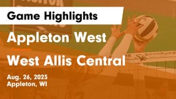 Appleton West  vs West Allis Central  Game Highlights - Aug. 26, 2023