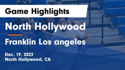 North Hollywood  vs Franklin  Los angeles Game Highlights - Dec. 19, 2022