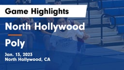 North Hollywood  vs Poly  Game Highlights - Jan. 13, 2023