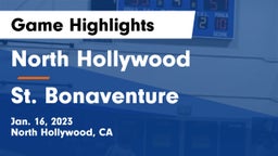 North Hollywood  vs St. Bonaventure  Game Highlights - Jan. 16, 2023