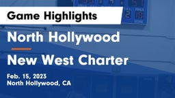 North Hollywood  vs New West Charter Game Highlights - Feb. 15, 2023