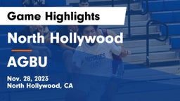 North Hollywood  vs AGBU Game Highlights - Nov. 28, 2023