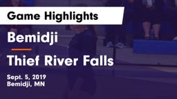 Bemidji  vs Thief River Falls  Game Highlights - Sept. 5, 2019