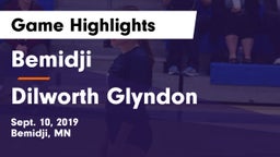 Bemidji  vs Dilworth Glyndon  Game Highlights - Sept. 10, 2019
