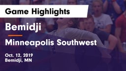 Bemidji  vs Minneapolis Southwest  Game Highlights - Oct. 12, 2019