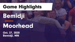 Bemidji  vs Moorhead  Game Highlights - Oct. 27, 2020