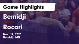 Bemidji  vs Rocori  Game Highlights - Nov. 12, 2020