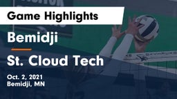 Bemidji  vs St. Cloud Tech Game Highlights - Oct. 2, 2021