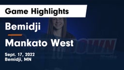 Bemidji  vs Mankato West  Game Highlights - Sept. 17, 2022
