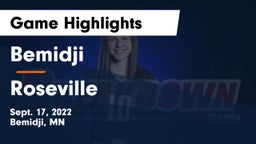 Bemidji  vs Roseville  Game Highlights - Sept. 17, 2022