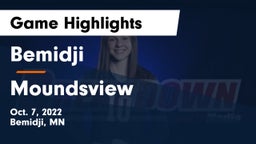 Bemidji  vs Moundsview Game Highlights - Oct. 7, 2022