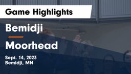 Bemidji  vs Moorhead  Game Highlights - Sept. 14, 2023