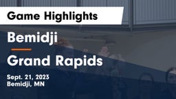 Bemidji  vs Grand Rapids  Game Highlights - Sept. 21, 2023