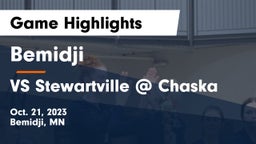 Bemidji  vs VS Stewartville @ Chaska Game Highlights - Oct. 21, 2023