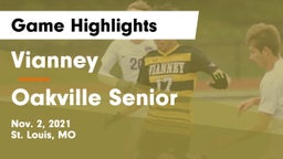 Vianney  vs Oakville Senior  Game Highlights - Nov. 2, 2021