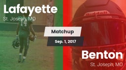 Matchup: Lafayette High vs. Benton  2017