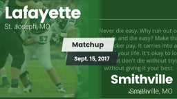 Matchup: Lafayette High vs. Smithville  2017