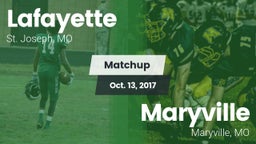 Matchup: Lafayette High vs. Maryville  2017