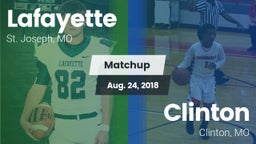 Matchup: Lafayette High vs. Clinton  2018