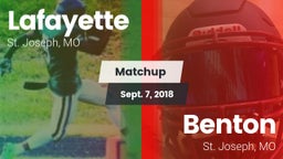 Matchup: Lafayette High vs. Benton  2018