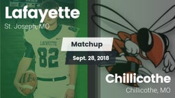 Matchup: Lafayette High vs. Chillicothe  2018
