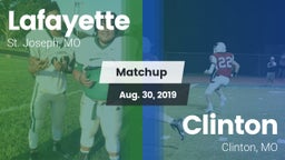 Matchup: Lafayette High vs. Clinton  2019