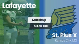 Matchup: Lafayette High vs. St. Pius X  2019