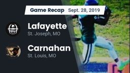 Recap: Lafayette  vs. Carnahan  2019