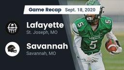 Recap: Lafayette  vs. Savannah  2020
