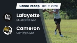 Recap: Lafayette  vs. Cameron  2020