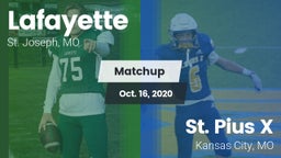 Matchup: Lafayette High vs. St. Pius X  2020