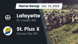 Recap: Lafayette  vs. St. Pius X  2020