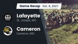 Recap: Lafayette  vs. Cameron  2021