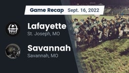 Recap: Lafayette  vs. Savannah  2022
