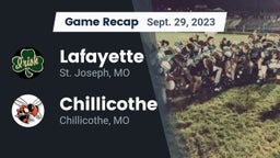 Recap: Lafayette  vs. Chillicothe  2023