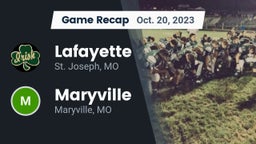 Recap: Lafayette  vs. Maryville  2023