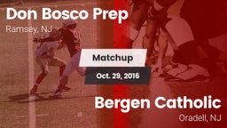 Matchup: Don Bosco Prep High vs. Bergen Catholic  2016
