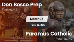 Matchup: Don Bosco Prep High vs. Paramus Catholic  2017
