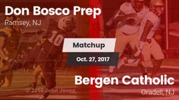 Matchup: Don Bosco Prep High vs. Bergen Catholic  2017