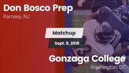 Matchup: Don Bosco Prep High vs. Gonzaga College  2018